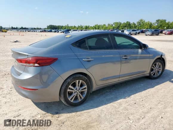 2018 Hyundai Elantra Value Edition with VIN KMHD84LFXJU547820, listed as a Copart auction lot 70680385 with 20,689 mi miles and Salvage title. Bid and sale history available at DreamBid. Image 3.