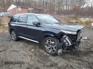 ✅ 2021 Hyundai Palisade Calligraphy • VIN: KM8R7DHE3MU269646 • Лот: 87077584. Опубликован ранее на Copart с пробегом 59 024 миль. Бесплатный доступ к архиву аукционных продаж из США и подробный отчёт об истории автомобиля на DreamBid. Изображение 4.