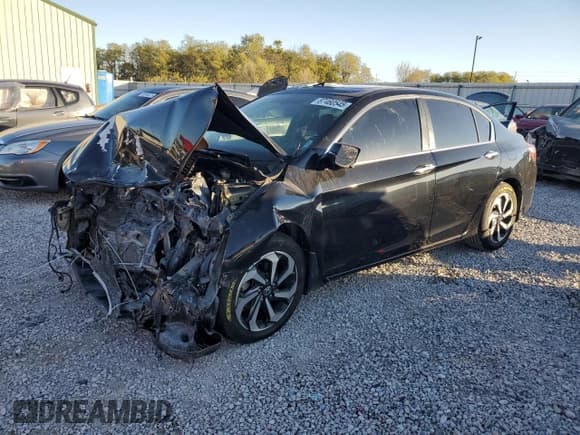 ✅ 2016 Honda Accord EX-L • VIN: 1HGCR2F80GA042010 • Лот: 87460545. Опубликован ранее на Copart с пробегом Не указан. Бесплатный доступ к архиву аукционных продаж из США и подробный отчёт об истории автомобиля на DreamBid. Изображение 1.