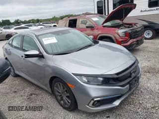 ✅ 2019 Honda Civic EX-L • VIN: 19XFC1F70KE010288 • Lot: 42985170. Listed on IAAI with 45,237 mi. Free auction sales archive from the USA and detailed vehicle history report at DreamBid. Image 1.