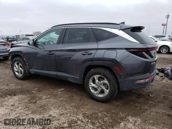 ✅ 2022 Hyundai Tucson Preferred • VIN: KM8JBCAE6NU033056 • Lot: 42577573. Wystawiony na Copart z przebiegiem 13 479 mil. Bezpłatny archiwum sprzedaży aukcyjnych z USA i szczegółowy raport historii pojazdu na DreamBid. Zdjęcie 2.