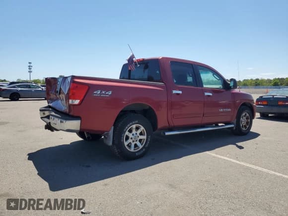 ✅ 2006 Nissan Titan SE • VIN: 1N6AA07BX6N546970 • Lot: 57573795. Listed on Copart with 154,020 mi. Free auction sales archive from the USA and detailed vehicle history report at DreamBid. Image 3.
