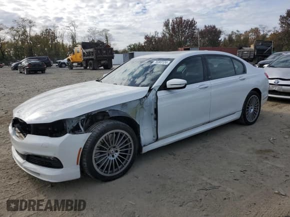 ✅ 2018 BMW 7 Series ALPINA B7 xDrive • VIN: WBA7F2C53JG856267 • Lot: 78383124. Listed on Copart with 54,388 mi. Free auction sales archive from the USA and detailed vehicle history report at DreamBid. Image 1.