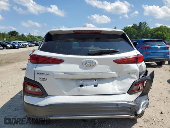 2019 Hyundai Kona Ultimate z VIN KM8K53AG2KU032219, wystawiony jako Copart lot #61468545 z przebiegiem 61 901 mil mil oraz Szkoda całkowita • Salvage title. Historia ofert i sprzedaży dostępna na DreamBid. Obrazek 6.
