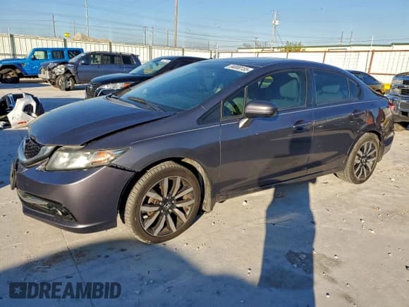 ✅ 2015 Honda Civic EX-L • VIN: 2HGFB2F92FH529980 • Лот: 94000155. Опубликован ранее на Copart с пробегом 180 700 миль. Бесплатный доступ к архиву аукционных продаж из США и подробный отчёт об истории автомобиля на DreamBid. Изображение 1.