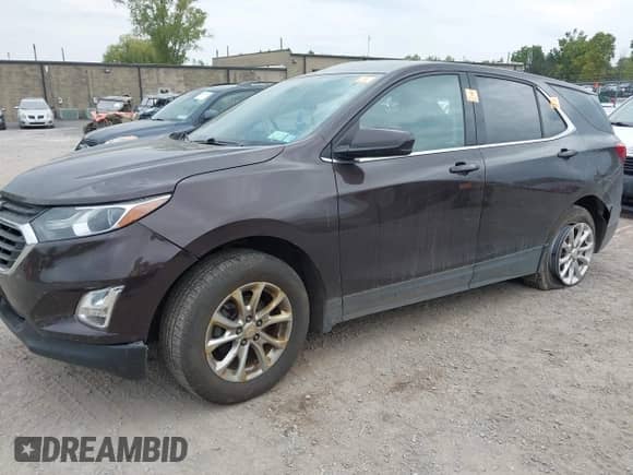 2020 Chevrolet Equinox LT with VIN 2GNAXUEV2L6207908, listed as a IAAI auction lot 43266977 with 105,014 mi miles and . Bid and sale history available at DreamBid. Image 17.