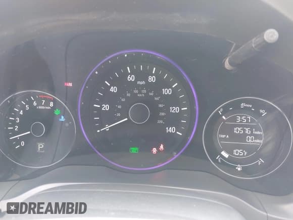 ✅ 2018 Honda HR-V EX-L • VIN: 3CZRU5H71JM701438 • Лот: 42738145. Опубликован ранее на IAAI с пробегом 105 761 миль. Бесплатный доступ к архиву аукционных продаж из США и подробный отчёт об истории автомобиля на DreamBid. Изображение 7.