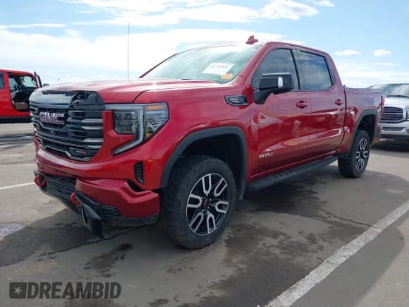 ✅ 2024 GMC Sierra 1500 AT4 • VIN: 1GTUUEEL8RZ145303 • Лот: 41792801. Опубликован ранее на IAAI с пробегом 21 195 миль. Бесплатный доступ к архиву аукционных продаж из США и подробный отчёт об истории автомобиля на DreamBid. Изображение 2.
