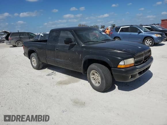 1999 Dodge Dakota SLT with VIN 1B7GL22Y0XS197299, listed as a Copart auction lot 77276954 with Not provided miles and Non repairable. Bid and sale history available at DreamBid. Image 4.