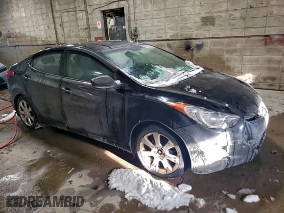 ✅ 2013 Hyundai Elantra GLS • VIN: KMHDH4AE0DU626198 • Lot: 95538085. Listed on Copart with 107,502 mi. Free auction sales archive from the USA and detailed vehicle history report at DreamBid. Image 4.