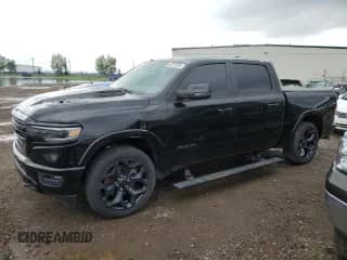 2023 Ram 1500 Limited with VIN 1C6SRFHT9PN657075, listed as a Copart auction lot 66332935 with 34,121 mi miles and Clean title. Bid and sale history available at DreamBid. Image 1.