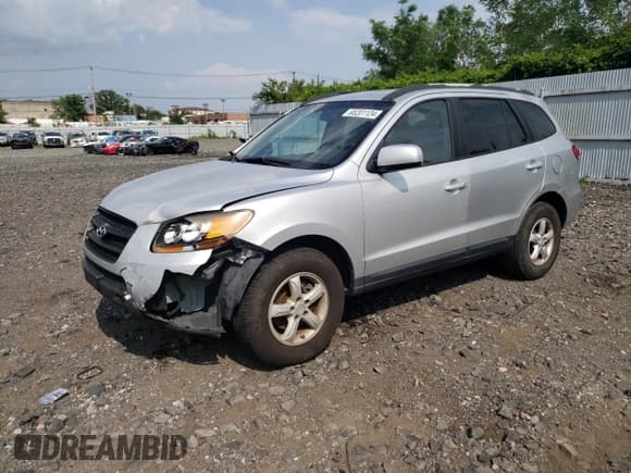✅ 2008 Hyundai Santa Fe GLS • VIN: 5NMSG13D78H135495 • Lot: 65201124. Listed on Copart with 164,180 mi. Free auction sales archive from the USA and detailed vehicle history report at DreamBid. Image 1.