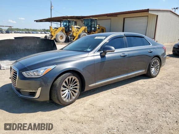 ✅ 2017 Genesis G90 Premium • VIN: KMHG34JA6HU033699 • Lot: 80209345. Wystawiony na Copart z przebiegiem 107 444 mil. Bezpłatny archiwum sprzedaży aukcyjnych z USA i szczegółowy raport historii pojazdu na DreamBid. Zdjęcie 1.