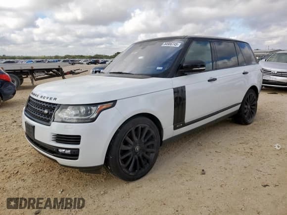 ✅ 2015 Land Rover Range Rover Supercharged • VIN: SALGS3TF2FA210878 • Lot: 84906745. Wystawiony na Copart z przebiegiem 170 020 mil. Bezpłatny archiwum sprzedaży aukcyjnych z USA i szczegółowy raport historii pojazdu na DreamBid. Zdjęcie 1.