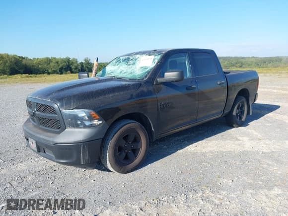 ✅ 2021 Ram 1500 Tradesman • VIN: 3C6RR6KG7MG711682 • Lot: 43319178. Listed on IAAI with 66,586 mi. Free auction sales archive from the USA and detailed vehicle history report at DreamBid. Image 2.