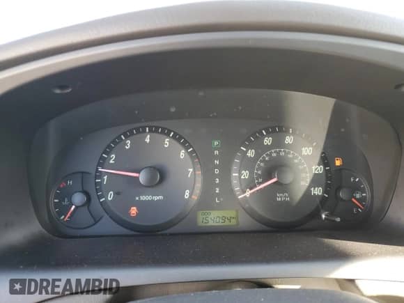 2006 Hyundai Elantra GLS z VIN KMHDN46D96U363317, wystawiony jako Copart lot #76749794 z przebiegiem 154 094 mil mil oraz Szkoda całkowita • Salvage title. Historia ofert i sprzedaży dostępna na DreamBid. Obrazek 9.