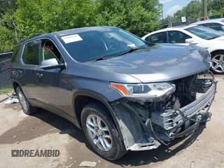2019 Chevrolet Traverse LT Cloth z VIN 1GNEVGKW0KJ208692, wystawiony jako IAAI lot #42686041 z przebiegiem 122 622 mil mil oraz . Historia ofert i sprzedaży dostępna na DreamBid. Obrazek 1.