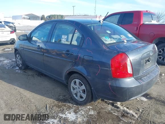✅ 2008 Hyundai Accent GLS • VIN: KMHCN46C38U232647 • Лот: 41261215. Опубликован ранее на IAAI с пробегом 191 924 миль. Бесплатный доступ к архиву аукционных продаж из США и подробный отчёт об истории автомобиля на DreamBid. Изображение 3.