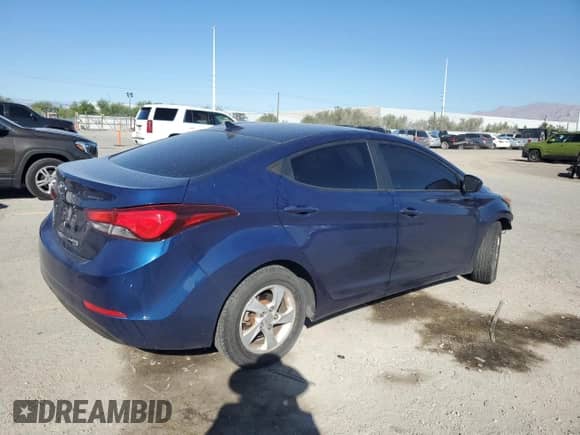 2015 Hyundai Elantra SE с VIN 5NPDH4AE2FH623028, выставлен на аукционе Copart как лот 84966925 с пробегом 128 653 миль миль и Списание • Salvage title. История ставок и продаж доступна на DreamBid. Изображение 3.