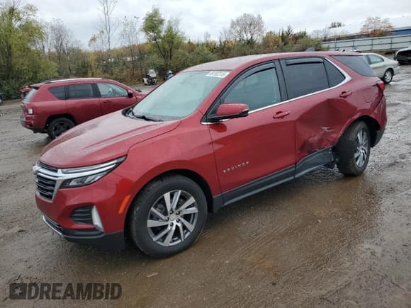 ✅ 2023 Chevrolet Equinox LT • VIN: 3GNAXKEG6PS160718 • Lot: 89702315. Wystawiony na Copart z przebiegiem 24 022 mil. Bezpłatny archiwum sprzedaży aukcyjnych z USA i szczegółowy raport historii pojazdu na DreamBid. Zdjęcie 1.