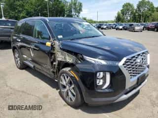 2020 Hyundai Palisade SEL with VIN KM8R3DHE1LU106598, listed as a Copart auction lot 61469524 with 29,103 mi miles and Salvage title. Bid and sale history available at DreamBid. Image 4.