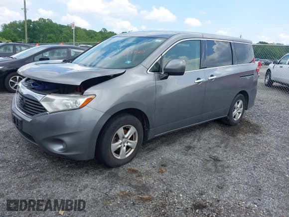 ✅ 2015 Nissan Quest S • VIN: JN8AE2KP8F9127101 • Лот: 42339365. Опубликован ранее на IAAI с пробегом 240 294 миль. Бесплатный доступ к архиву аукционных продаж из США и подробный отчёт об истории автомобиля на DreamBid. Изображение 2.