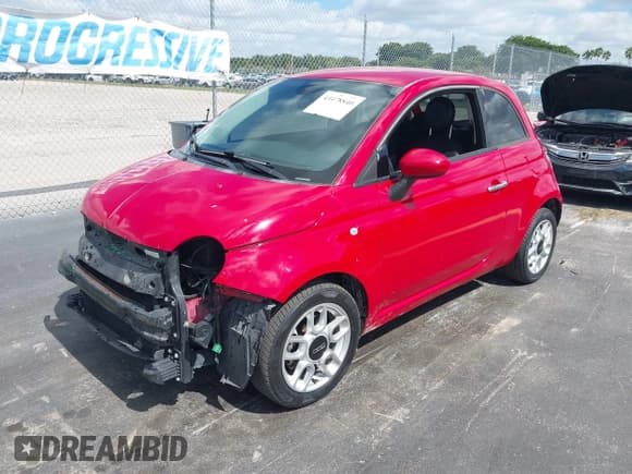 ✅ 2015 FIAT 500 Pop • VIN: 3C3CFFAR8FT502590 • Лот: 43478840. Опубликован ранее на IAAI с пробегом 90 172 миль. Бесплатный доступ к архиву аукционных продаж из США и подробный отчёт об истории автомобиля на DreamBid. Изображение 2.