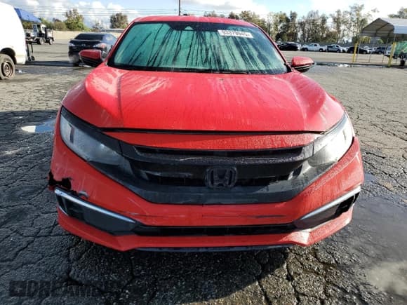 ✅ 2020 Honda Civic LX • VIN: 2HGFC2F63LH559343 • Lot: 93379945. Listed on Copart with 139,538 mi. Free auction sales archive from the USA and detailed vehicle history report at DreamBid. Image 5.