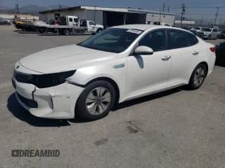 ✅ 2018 Kia Optima Premium • VIN: KNAGT4LE1J5023308 • Lot: 50964495. Listed on Copart with 97,201 mi. Free auction sales archive from the USA and detailed vehicle history report at DreamBid. Image 1.