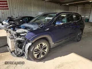 ✅ 2020 Hyundai Santa Fe Limited • VIN: 5NMS53AA4LH153679 • Лот: 82770205. Опубликован ранее на Copart с пробегом 70 163 миль. Бесплатный доступ к архиву аукционных продаж из США и подробный отчёт об истории автомобиля на DreamBid. Изображение 1.