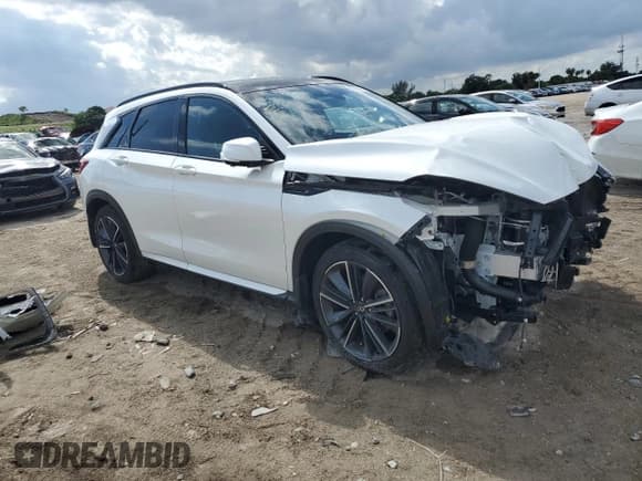 ✅ 2025 Infiniti QX50 Sport • VIN: 3PCAJ5FB2SF107501 • Lot: 87054155. Wystawiony na Copart z przebiegiem 10 274 mil. Bezpłatny archiwum sprzedaży aukcyjnych z USA i szczegółowy raport historii pojazdu na DreamBid. Zdjęcie 4.