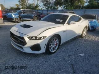 ✅ 2024 Ford Mustang GT Premium • VIN: 1FA6P8CF3R5424119 • Lot: 91506145. Listed on Copart with 3,400 mi. Free auction sales archive from the USA and detailed vehicle history report at DreamBid. Image 1.