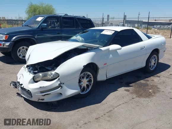 ✅ 2002 Chevrolet Camaro • VIN: 2G1FP22K222171651 • Lot: 42807037. Listed on IAAI with 96,509 mi. Free auction sales archive from the USA and detailed vehicle history report at DreamBid. Image 2.