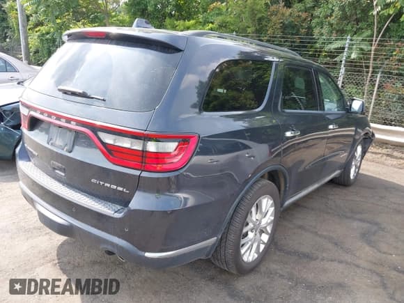 ✅ 2015 Dodge Durango Citadel • VIN: 1C4RDHEGXFC145568 • Lot: 42435712. Listed on IAAI with 122,315 mi. Free auction sales archive from the USA and detailed vehicle history report at DreamBid. Image 4.