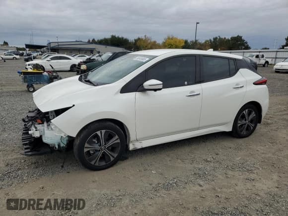 ✅ 2020 Nissan LEAF SL Plus • VIN: 1N4BZ1DP1LC311361 • Lot: 89895985. Listed on Copart with 34,798 mi. Free auction sales archive from the USA and detailed vehicle history report at DreamBid. Image 1.