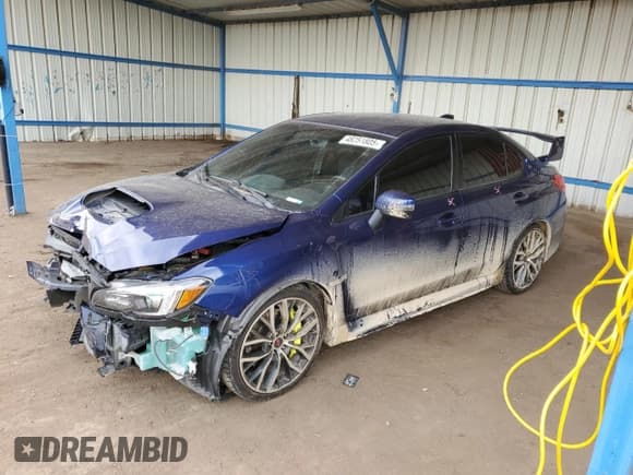 ✅ 2020 Subaru WRX STI • VIN: JF1VA2S68L9817545 • Lot: 48251805. Listed on Copart with 49,106 mi. Free auction sales archive from the USA and detailed vehicle history report at DreamBid. Image 1.