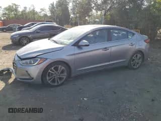 2017 Hyundai Elantra Limited z VIN 5NPD84LF5HH090956, wystawiony jako Copart lot #84651205 z przebiegiem 115 610 mil mil oraz Szkoda całkowita • Salvage title. Historia ofert i sprzedaży dostępna na DreamBid. Obrazek 1.