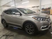 ✅ 2018 Hyundai Santa Fe Ultimate • VIN: 5XYZWDLA4JG554817 • Lot: 59900594. Listed on Copart with 33,137 mi. Free auction sales archive from the USA and detailed vehicle history report at DreamBid. Image 4.
