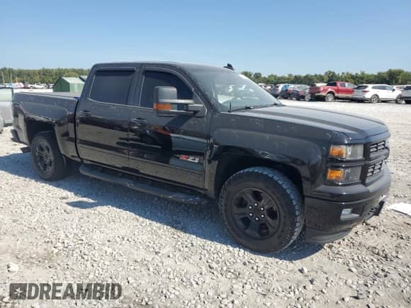 2015 Chevrolet Silverado 1500 LTZ with VIN 3GCUKSEC7FG446189, listed as a Copart auction lot 80684695 with 204,903 mi miles and Salvage title. Bid and sale history available at DreamBid. Image 4.