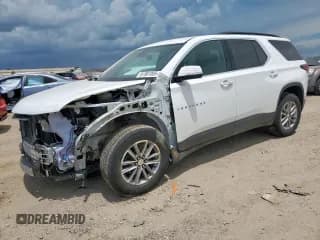 ✅ 2022 Chevrolet Traverse LT • VIN: 1GNERHKW1NJ134178 • Lot: 61981005. Wystawiony na Copart z przebiegiem 87 966 mil. Bezpłatny archiwum sprzedaży aukcyjnych z USA i szczegółowy raport historii pojazdu na DreamBid. Zdjęcie 1.
