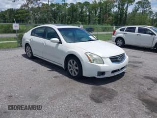 ✅ 2007 Nissan Maxima SE • VIN: 1N4BA41E27C831179 • Lot: 42570246. Wystawiony na IAAI z przebiegiem 258 614 mil. Bezpłatny archiwum sprzedaży aukcyjnych z USA i szczegółowy raport historii pojazdu na DreamBid. Zdjęcie 1.