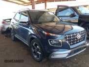 ✅ 2022 Hyundai Venue Limited • VIN: KMHRC8A38NU135423 • Lot: 42259343. Listed on IAAI with 38,644 mi. Free auction sales archive from the USA and detailed vehicle history report at DreamBid. Image 1.