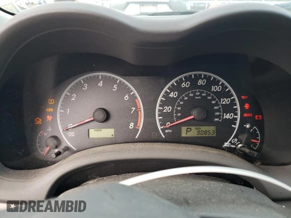 ✅ 2010 Toyota Corolla • VIN: 2T1BU4EE2AC344798 • Lot: 87399975. Listed on Copart with 90,853 mi. Free auction sales archive from the USA and detailed vehicle history report at DreamBid. Image 9.