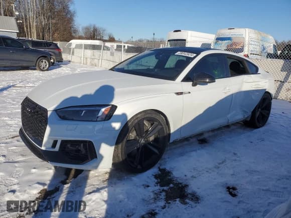 ✅ 2019 Audi RS 5 Sportback • VIN: WUABWCF55KA900422 • Lot: 39042624. Listed on Copart with 18,106 mi. Free auction sales archive from the USA and detailed vehicle history report at DreamBid. Image 1.