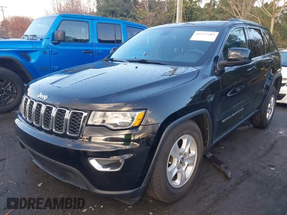 ✅ 2017 Jeep Grand Cherokee Laredo • VIN: 1C4RJEAG7HC823290 • Lot: 43777289. Listed on IAAI with 79,926 mi. Free auction sales archive from the USA and detailed vehicle history report at DreamBid. Image 17.
