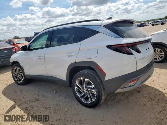 2025 Hyundai Tucson Limited with VIN KM8JEDD14SU345748, listed as a Copart auction lot 85488085 with 1,189 mi miles and Salvage title. Bid and sale history available at DreamBid. Image 2.
