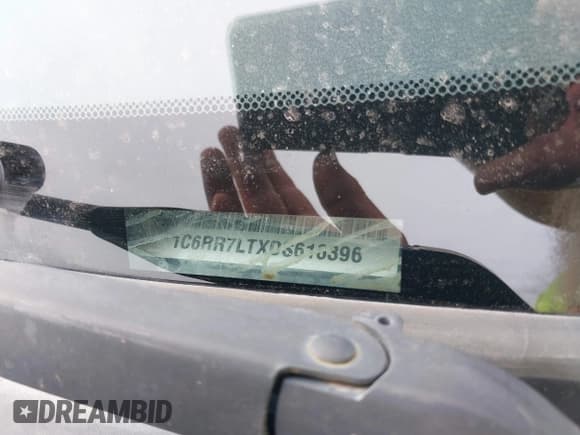 ✅ 2013 Ram 1500 Outdoorsman • VIN: 1C6RR7LTXDS616396 • Lot: 42536298. Listed on IAAI with 156,167 mi. Free auction sales archive from the USA and detailed vehicle history report at DreamBid. Image 9.