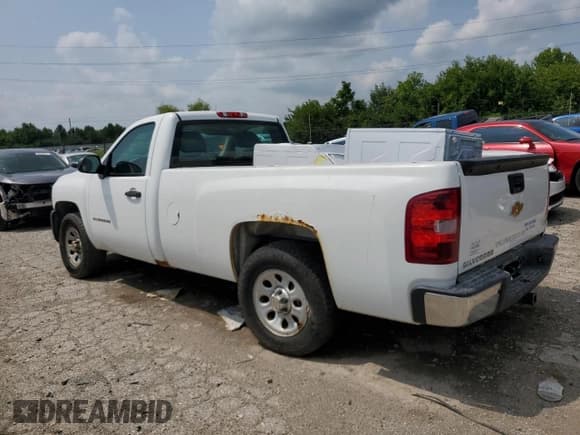 ✅ 2012 Chevrolet Silverado 1500 Work Truck • VIN: 1GCNCPEX4CZ139849 • Lot: 64572364. Listed on Copart with Not provided. Free auction sales archive from the USA and detailed vehicle history report at DreamBid. Image 2.
