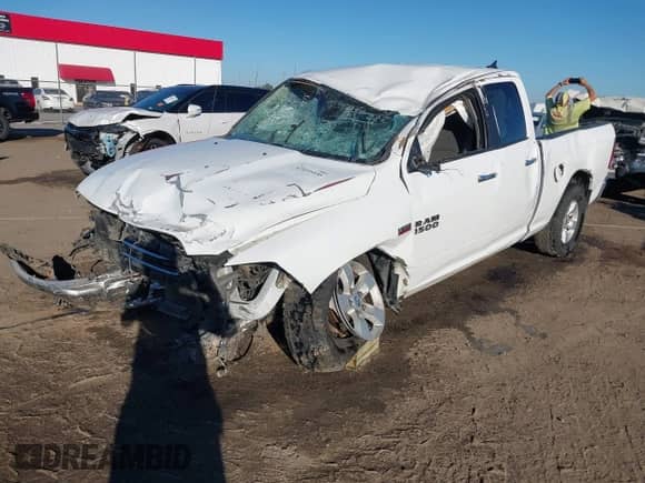 2017 Ram 1500 Big Horn с VIN 1C6RR7GT0HS596918, выставлен на аукционе IAAI как лот 43451036 с пробегом 197 015 миль миль и . История ставок и продаж доступна на DreamBid. Изображение 2.