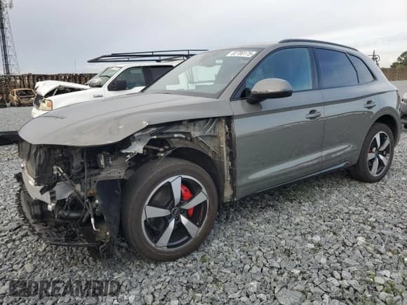 ✅ 2024 Audi Q5 S line Premium Plus • VIN: WA1EAAFY6R2053223 • Lot: 82700175. Listed on Copart with 16,643 mi. Free auction sales archive from the USA and detailed vehicle history report at DreamBid. Image 1.